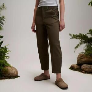 Alpine Design Women's Barrel Pants, Size 8, Vintage Olive